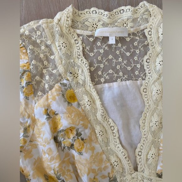 LoveShackFancy Tink Silk Maxi Dress - Picture 6 of 6